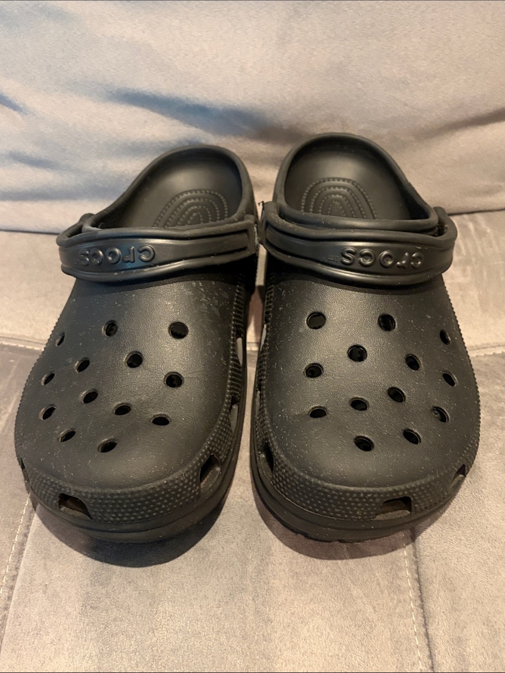 Crocs Classic Clogs - Black Size Mens 9/ Ladies 11